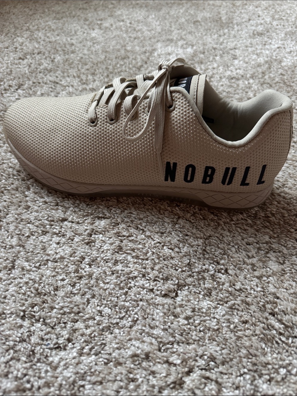 NOBULL CrossFit Games Tan Trainer 12. LEFT SHOE ONLY
